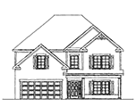 The Austin Front Elevation Image